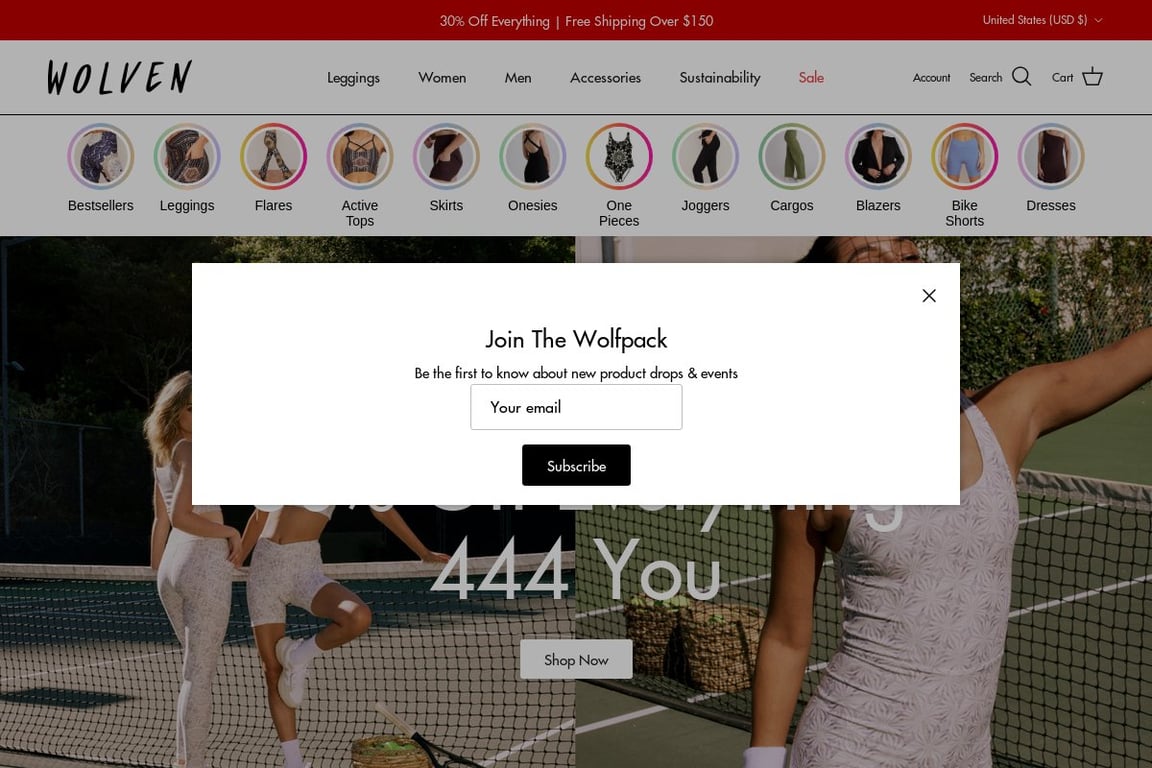 Wolven homepage