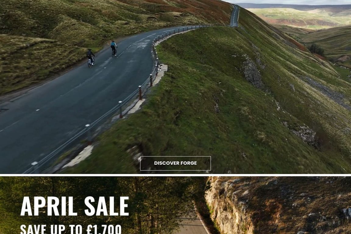 Pearson Cycles homepage