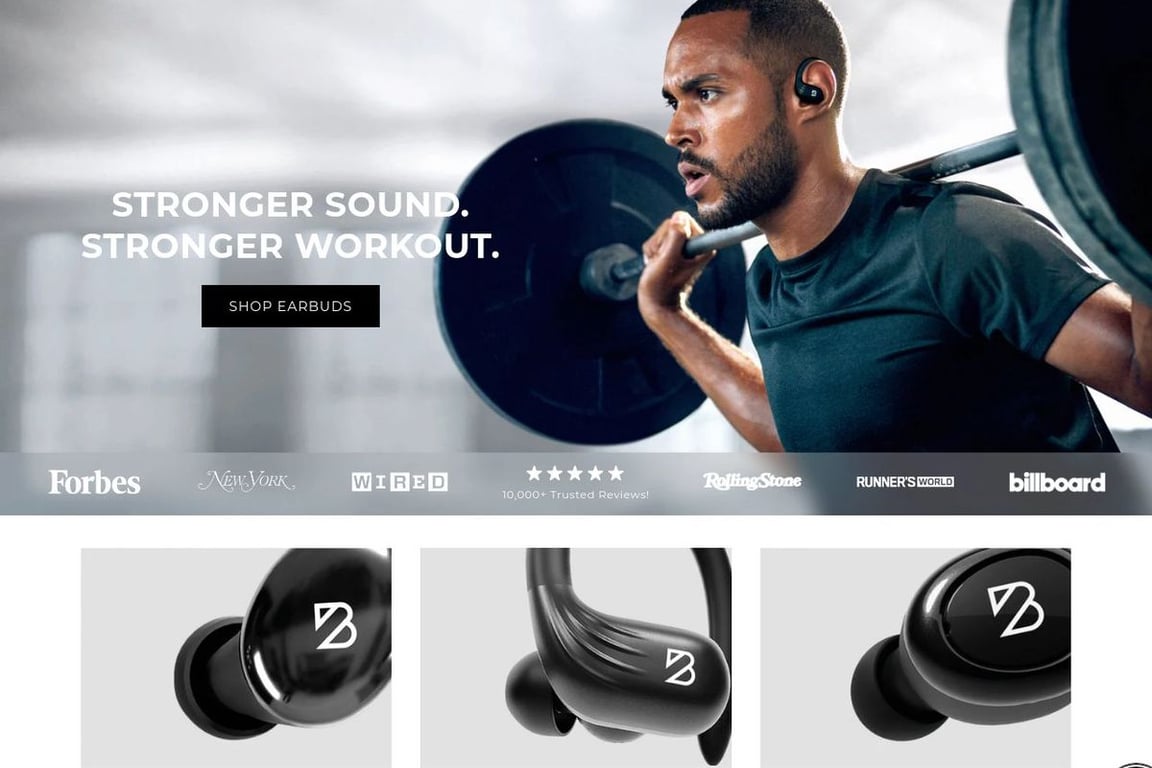 Back Bay Brand homepage