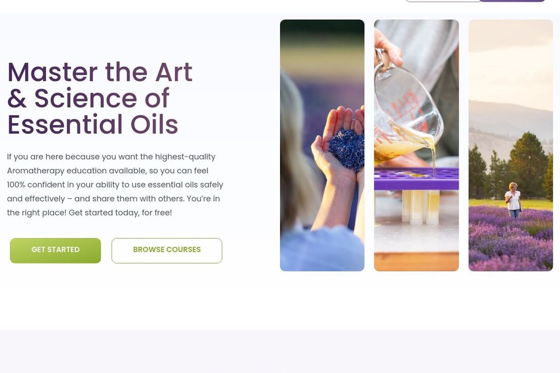 Aromahead homepage