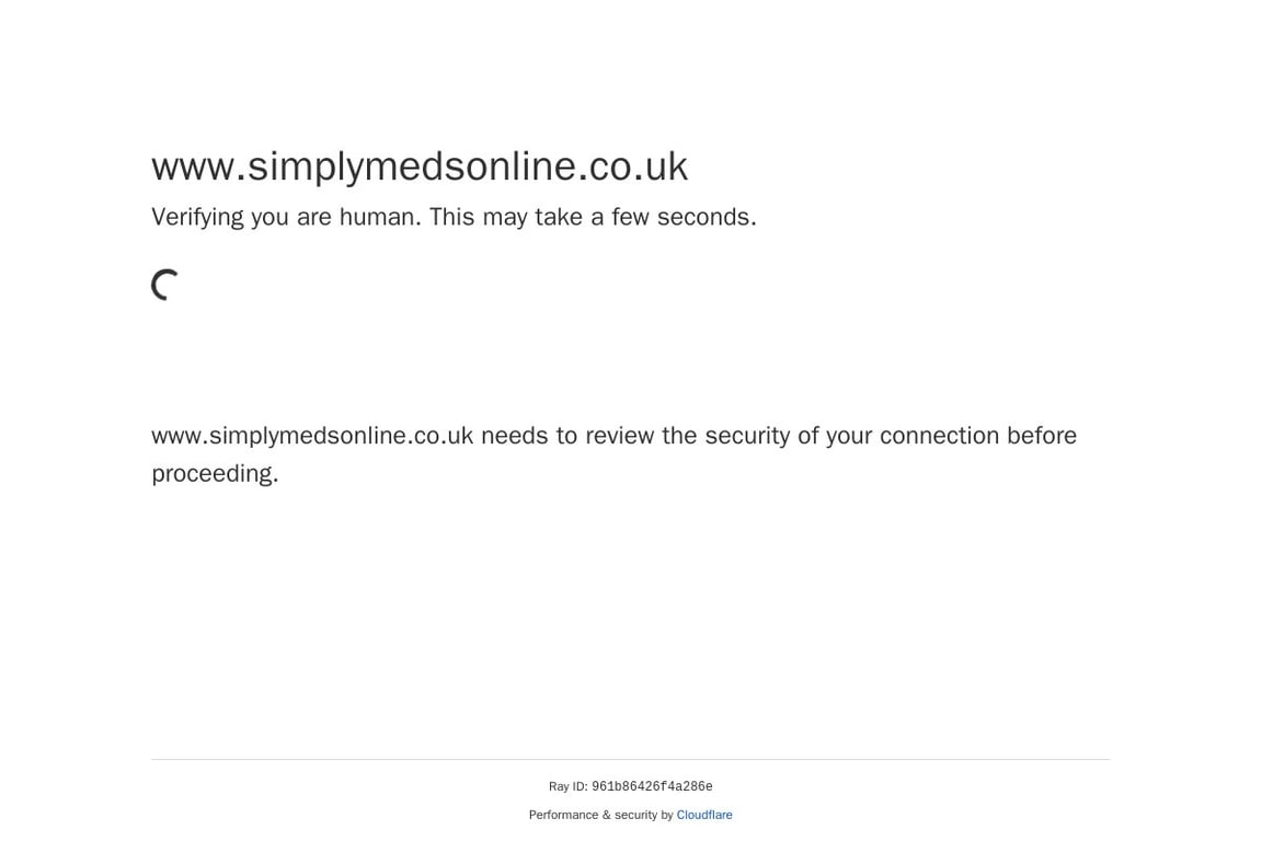 Simply Meds Online UK homepage
