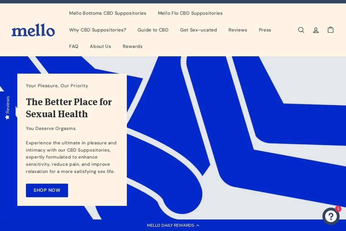Mello daily homepage