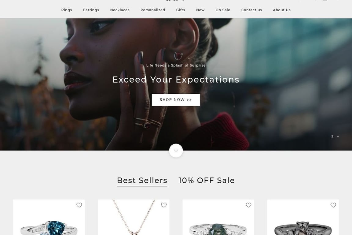 Luo Jewelry homepage