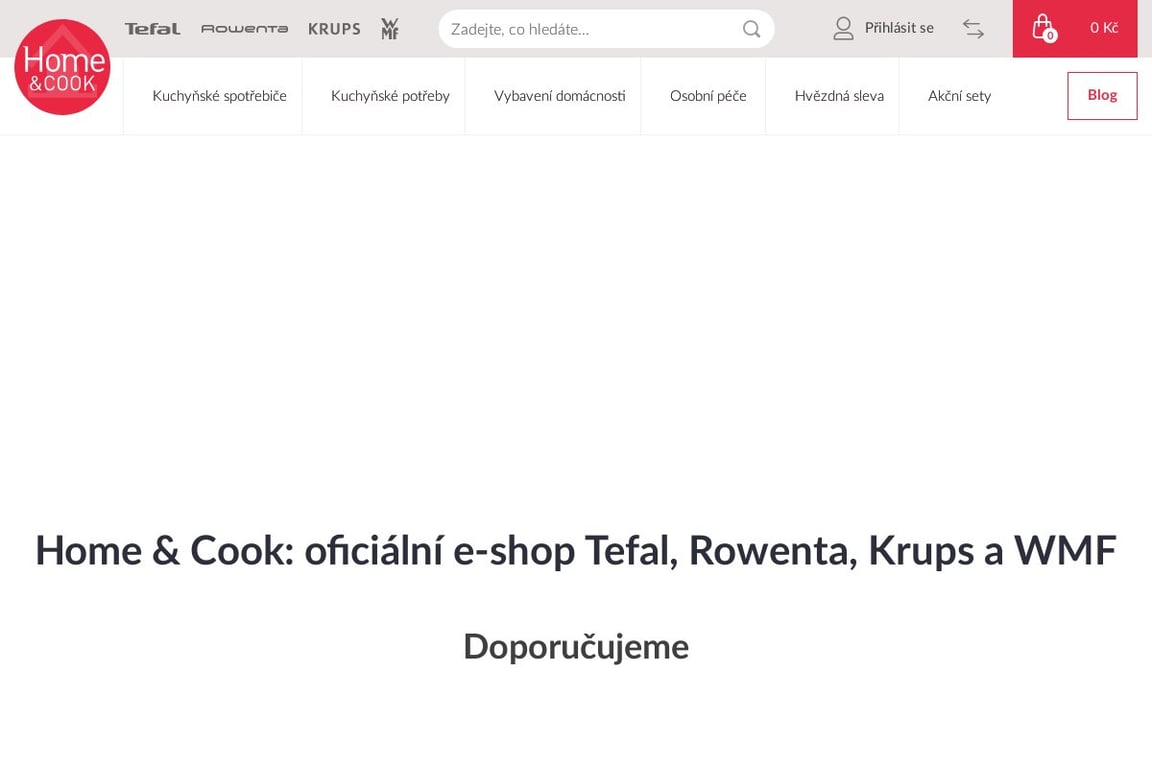 Homeandcook homepage