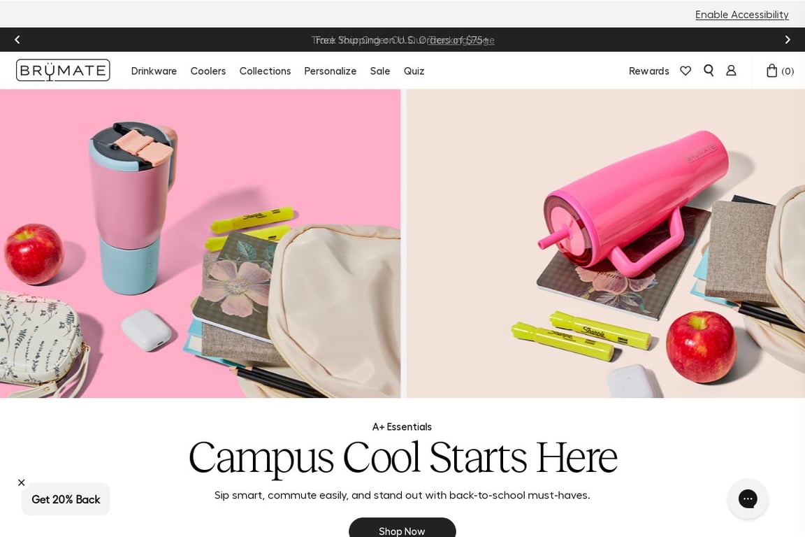 BruMate homepage