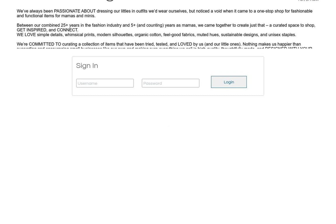 Elfin los angeles affiliate program signup page
