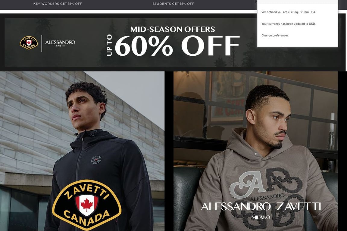 Zavetti homepage