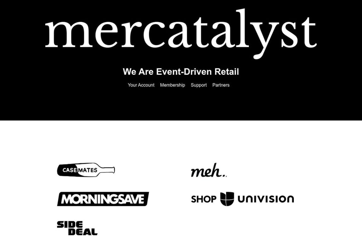 Mercatalyst homepage