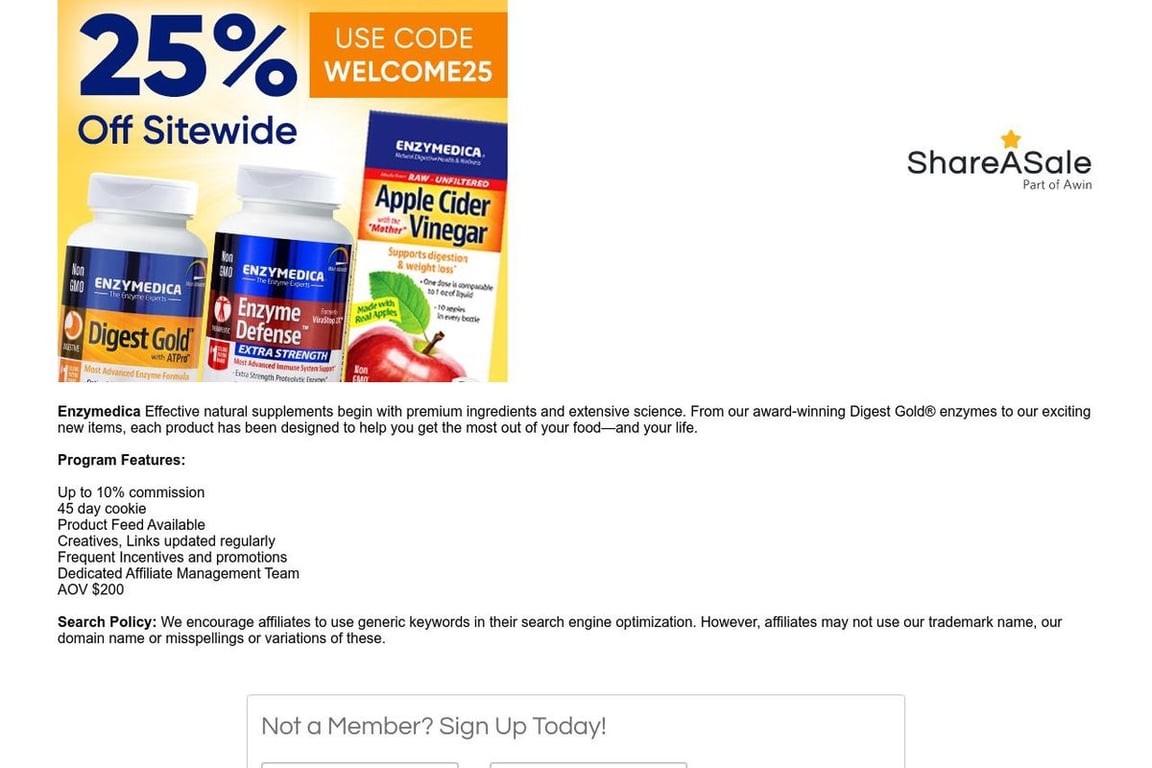 Enzymedica Affiliate Program Everything You Need to Know (2024)