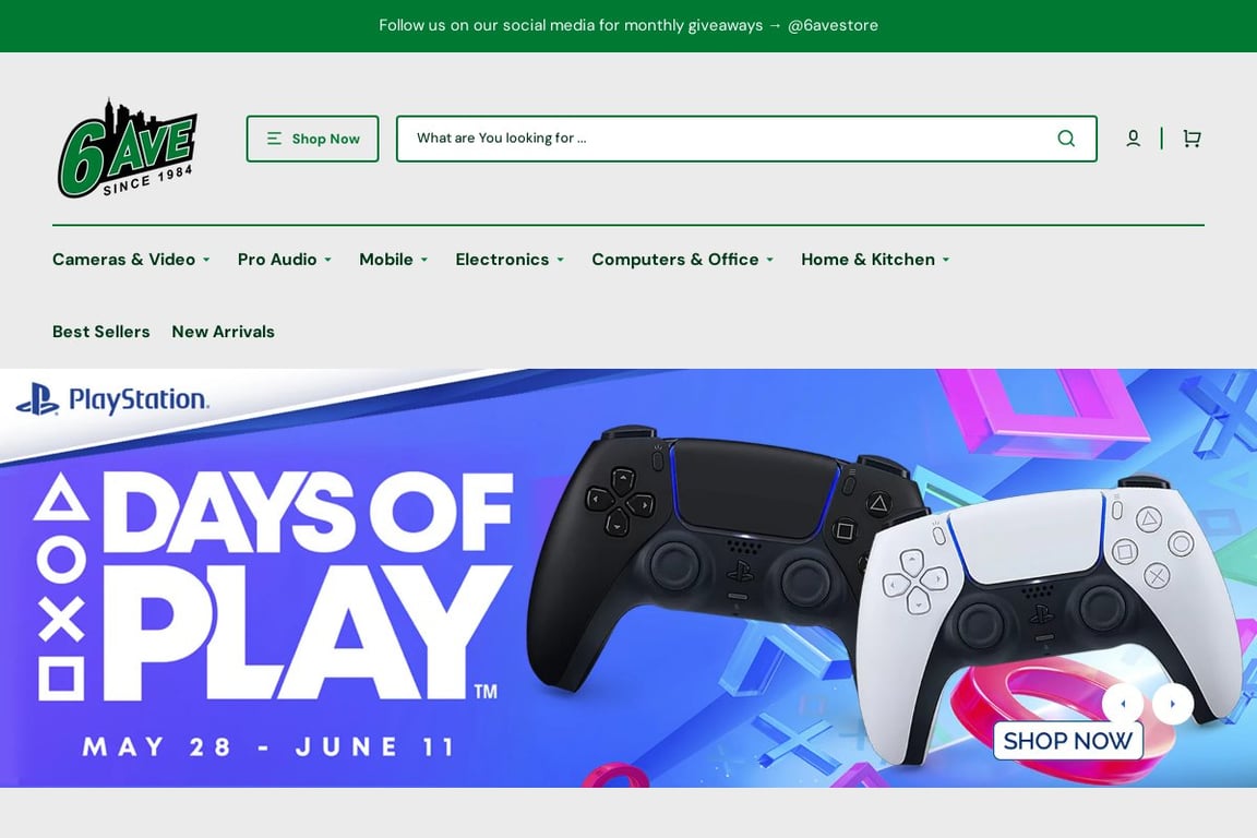 6Ave homepage