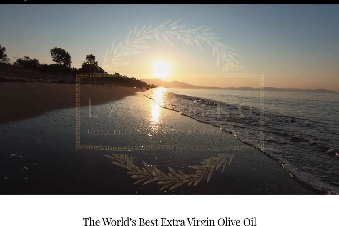 Laconiko Extra Virgin Olive Oil homepage
