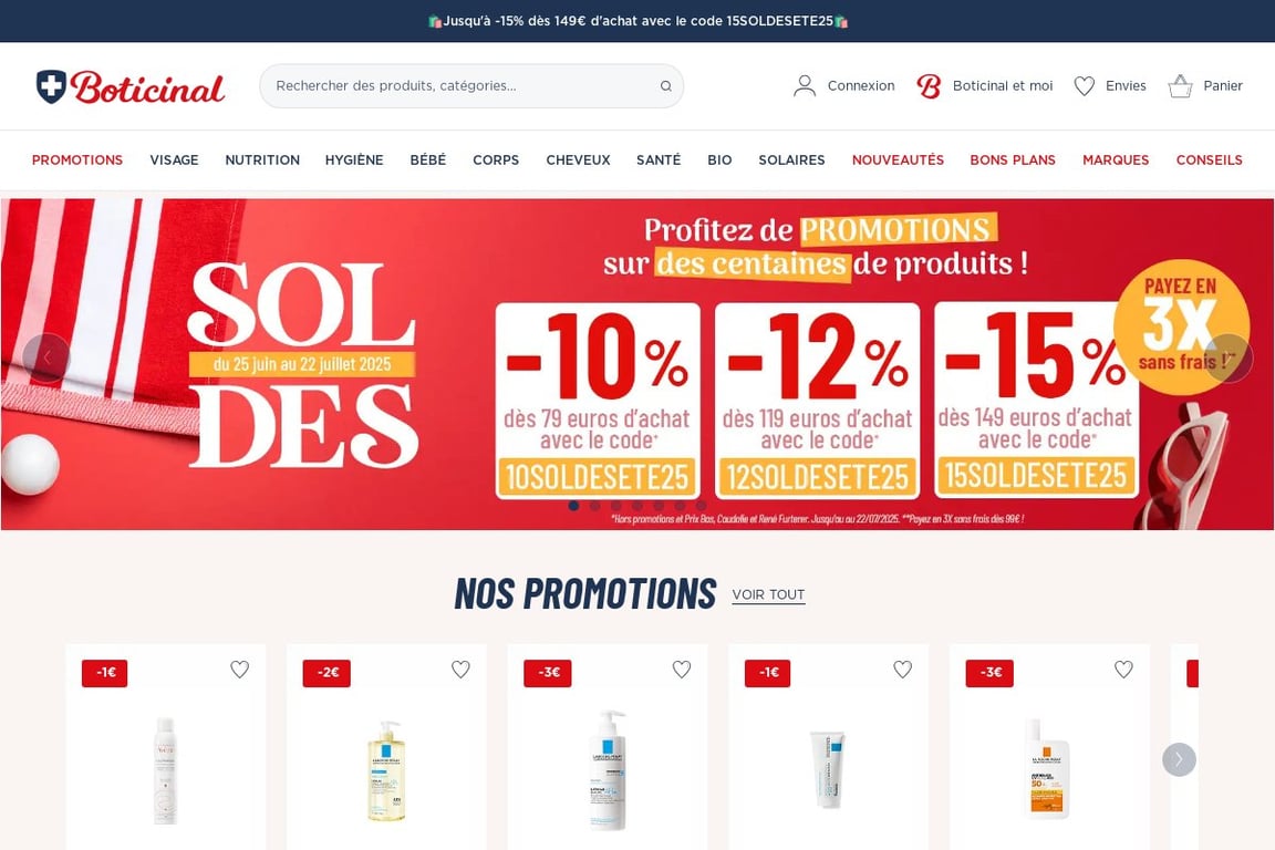 Powersanté homepage
