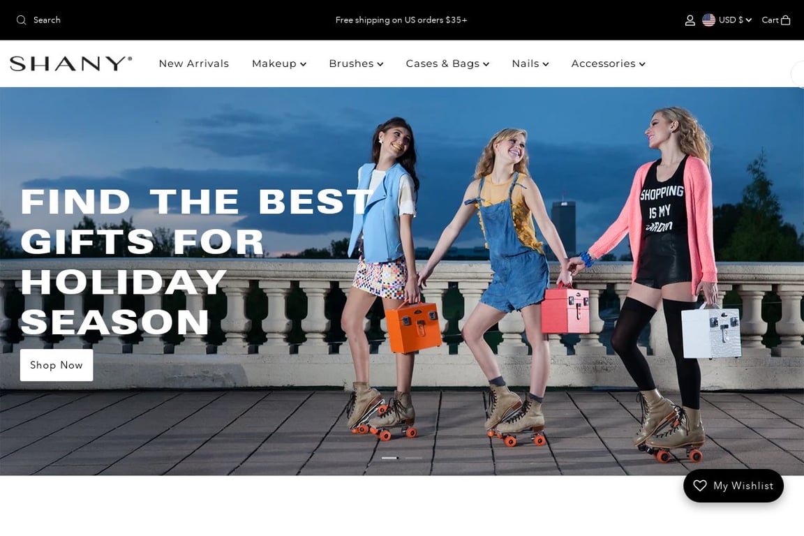 SHANY homepage