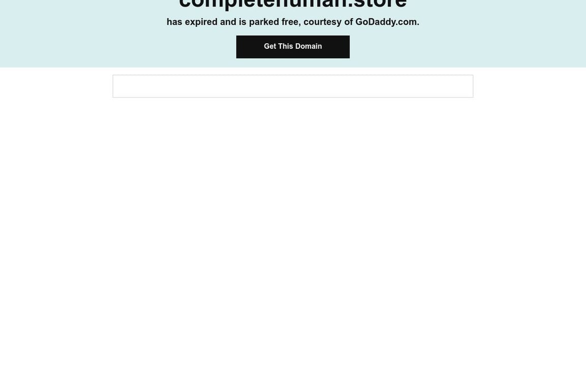 Complete Human homepage