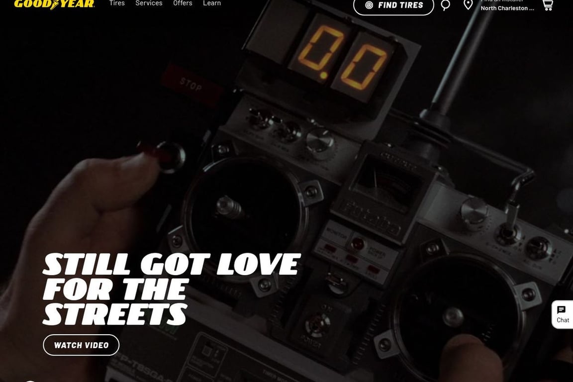 Goodyear homepage