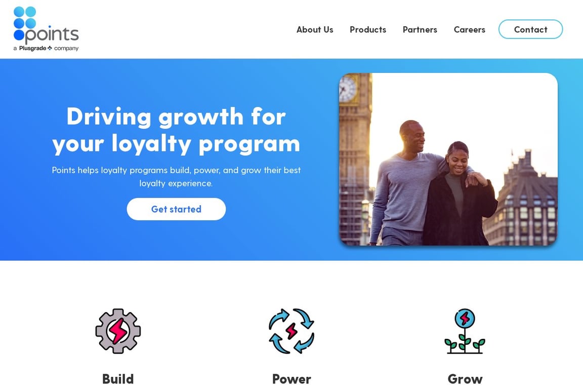 Points homepage