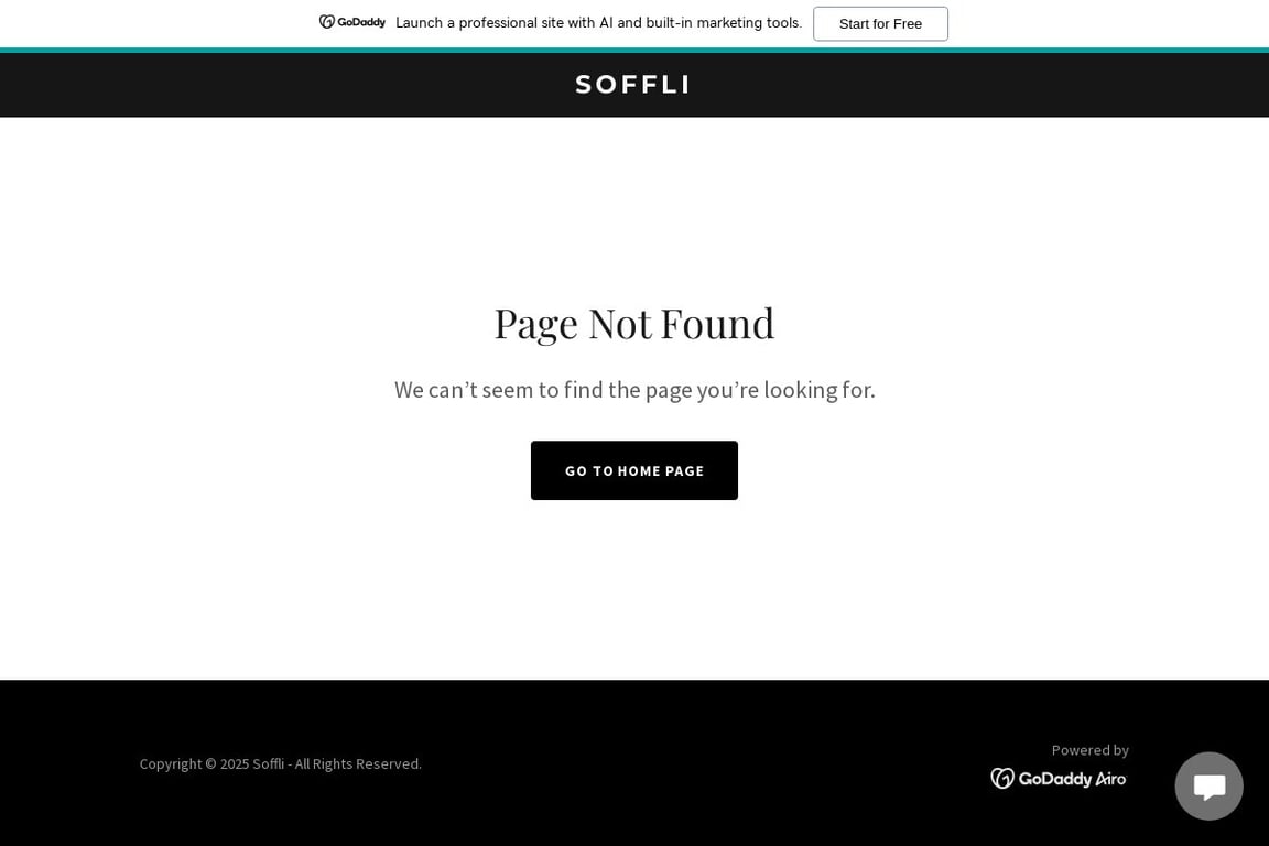 Soffli affiliate program signup page