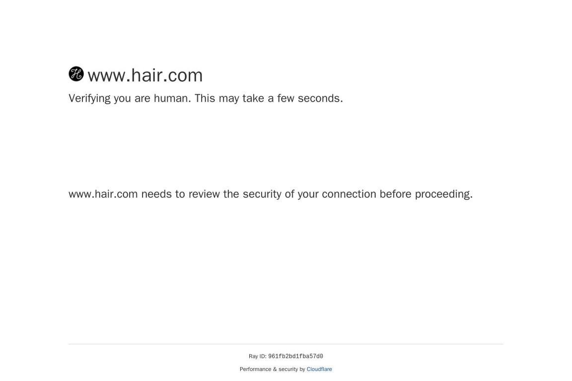 Hair.com homepage