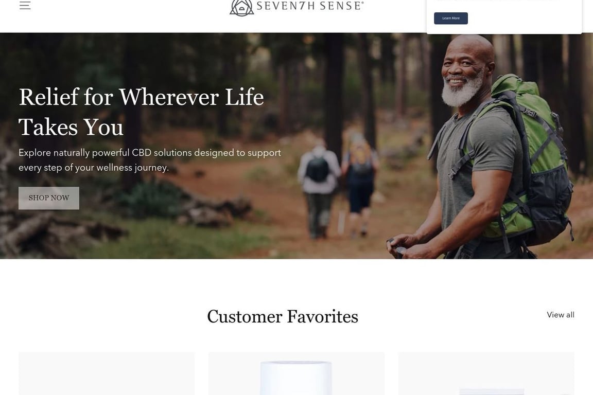 Seventh Sense homepage