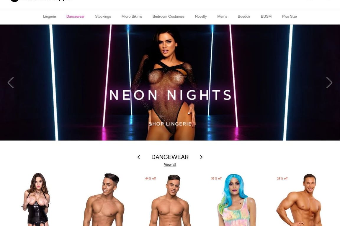 Discount Stripper homepage