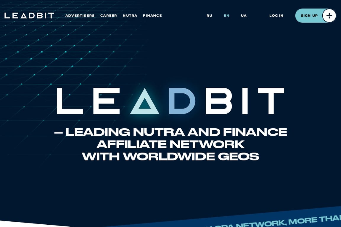 Leadbit homepage