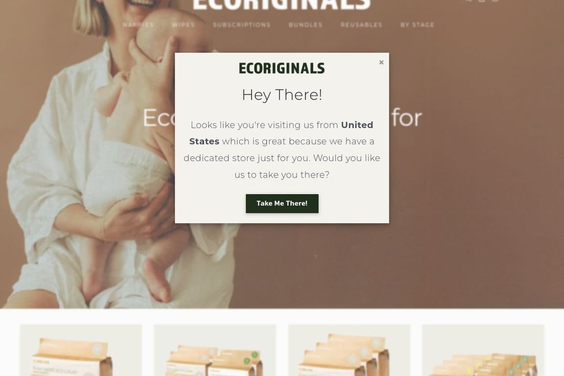 Ecoriginals homepage