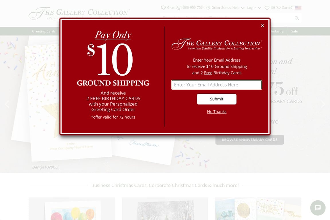 Gallery Collection homepage