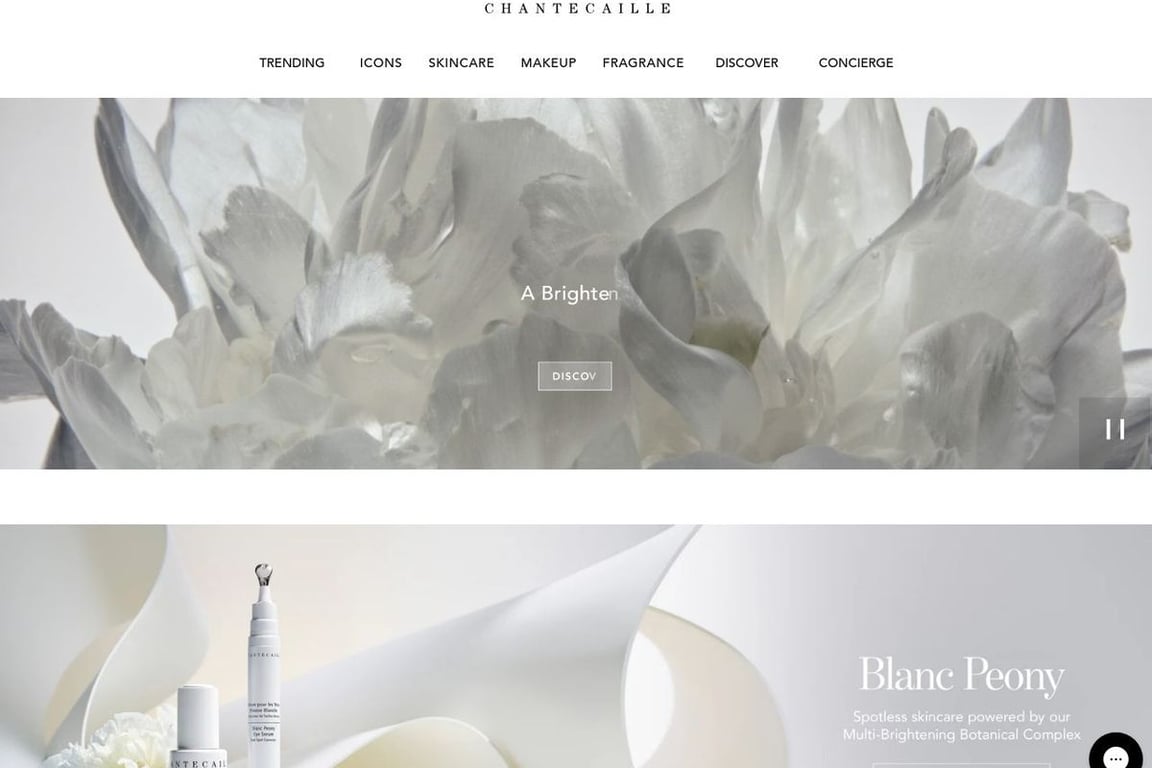 Chantecaille homepage