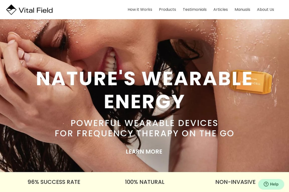 Vital Field homepage