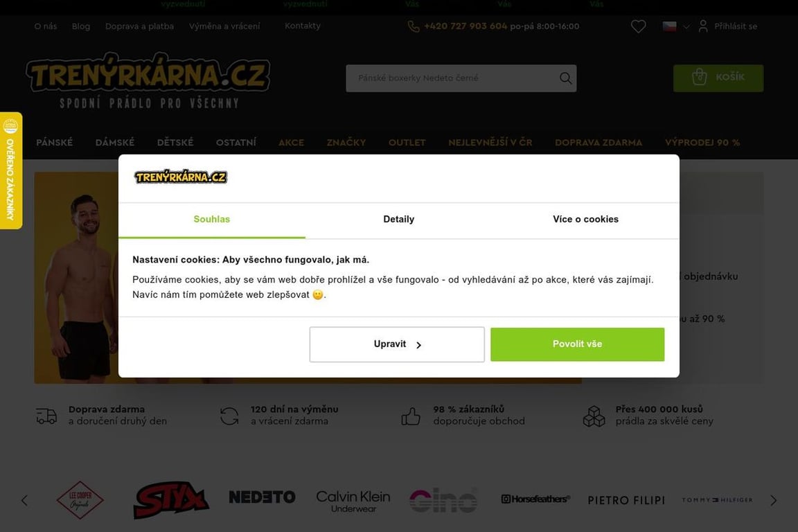 Trenyrkarna homepage