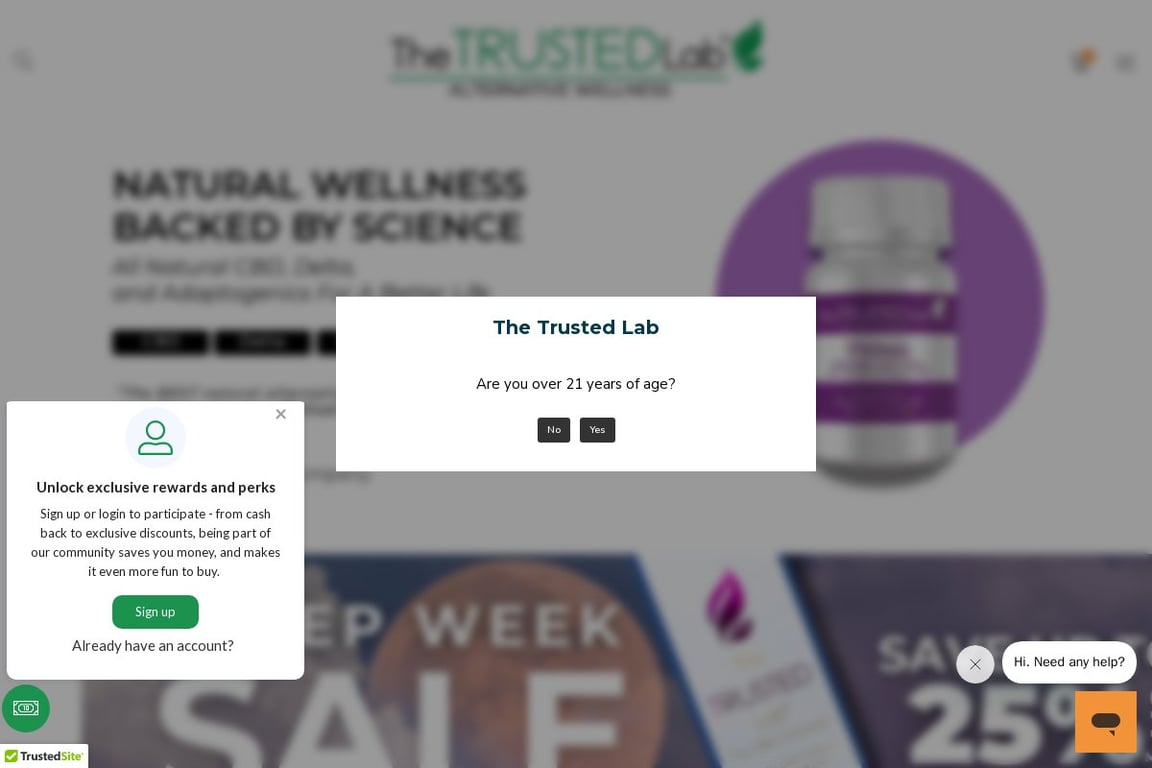 The Trusted Lab homepage
