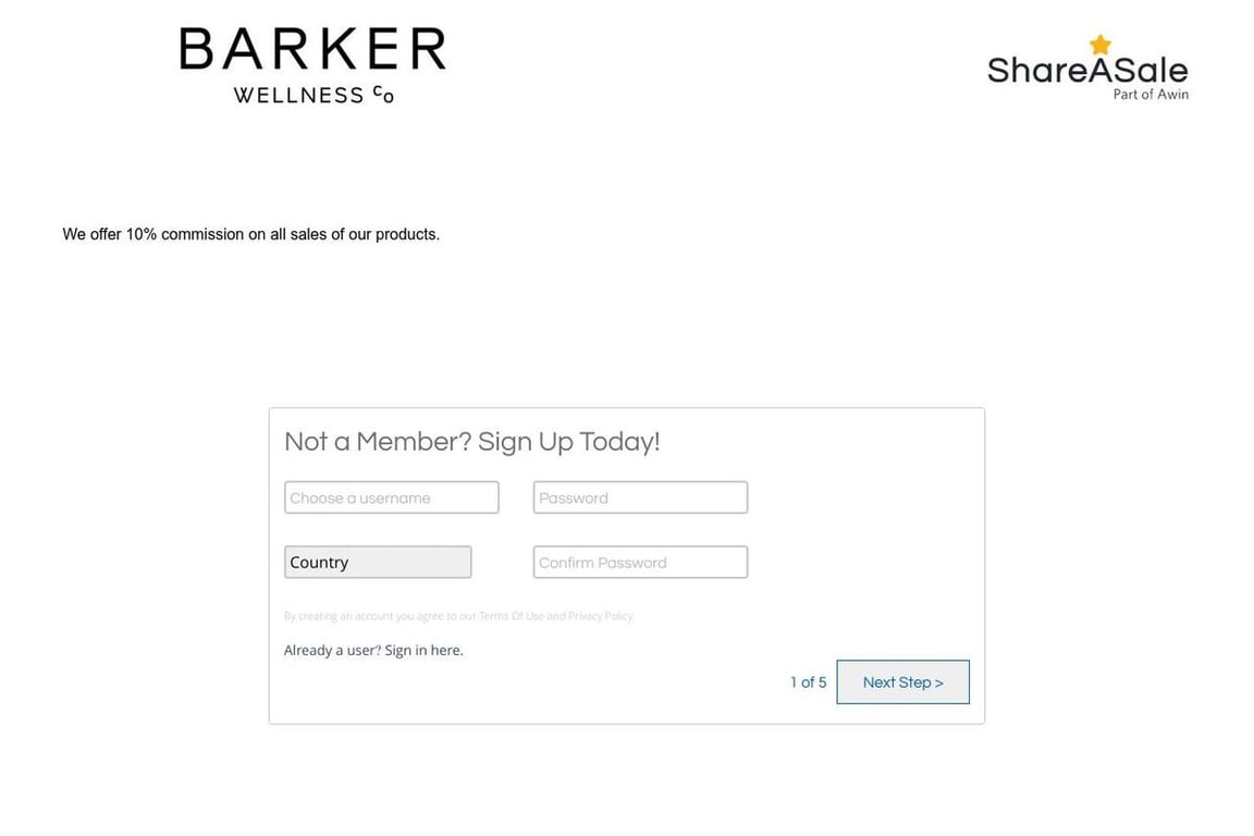 Barker Wellness Co Affiliate Program Everything You Need to Know (2024)