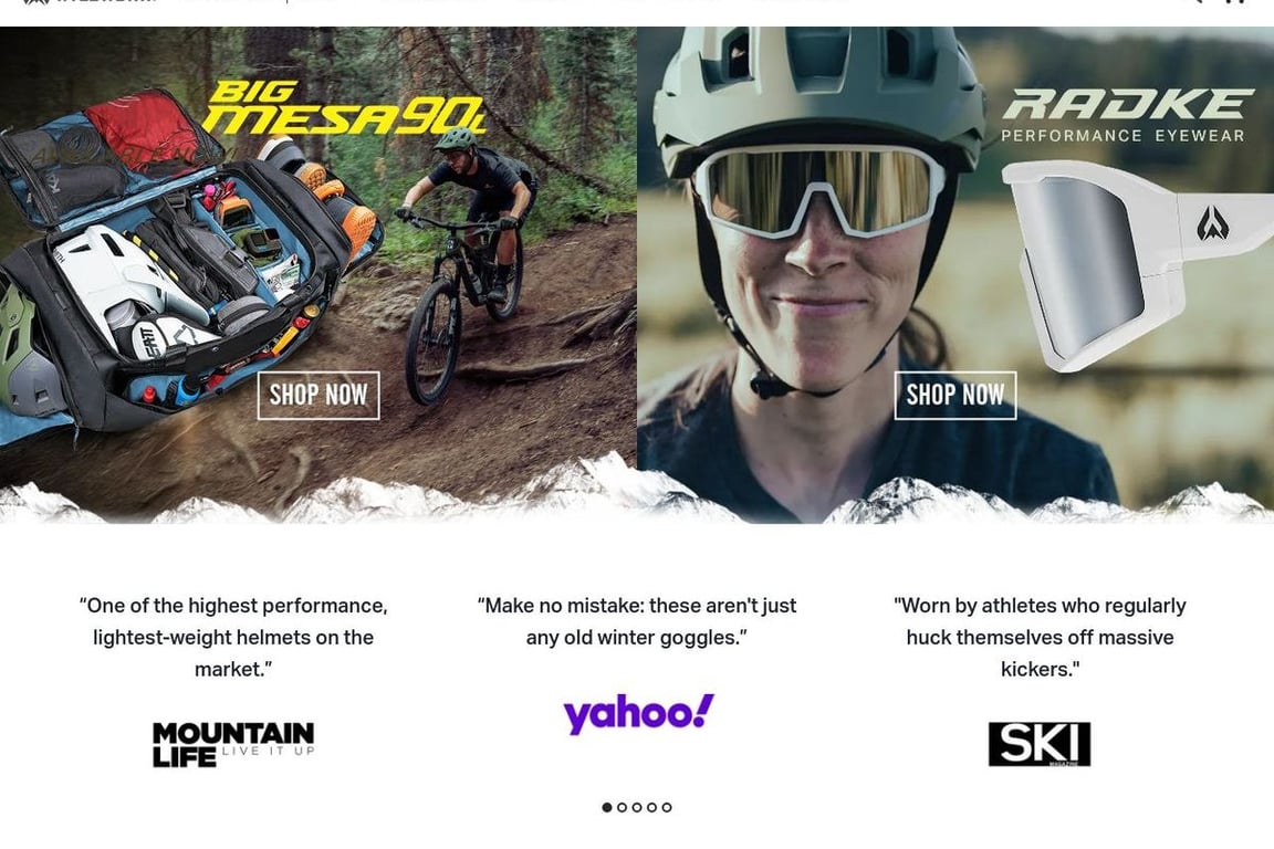 Wildhorn Outfitters homepage