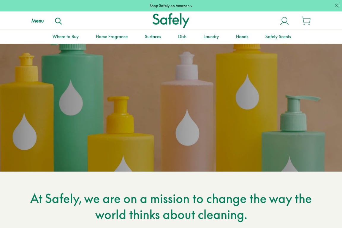 Safely homepage
