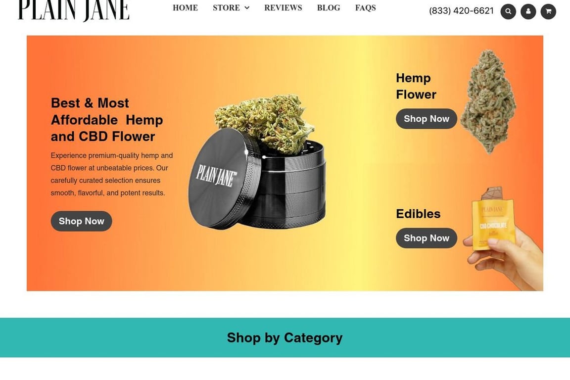 Plain Jane homepage