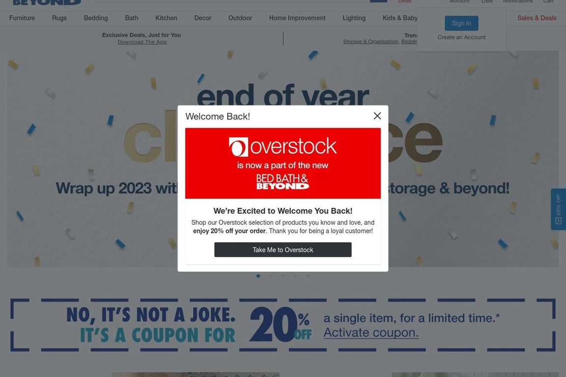 Overstock Affiliate Program + Commission Rates - Geniuslink