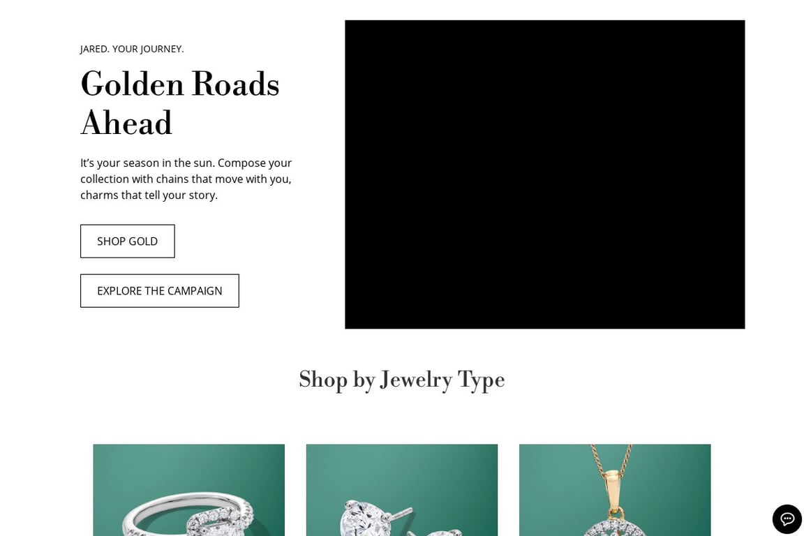 Jared The Galleria of Jewelry homepage
