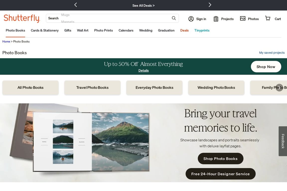 Tiny Prints affiliate program signup page