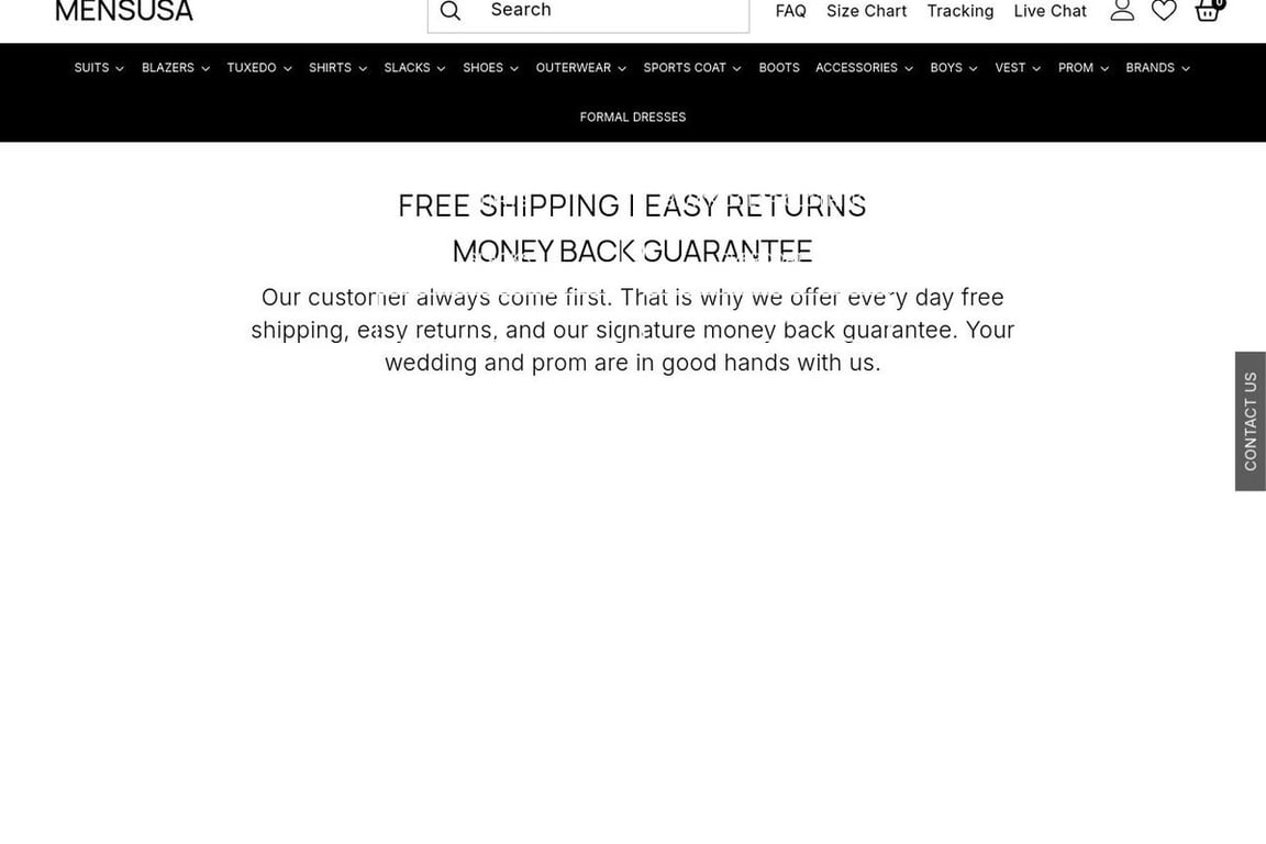Men’s USA homepage