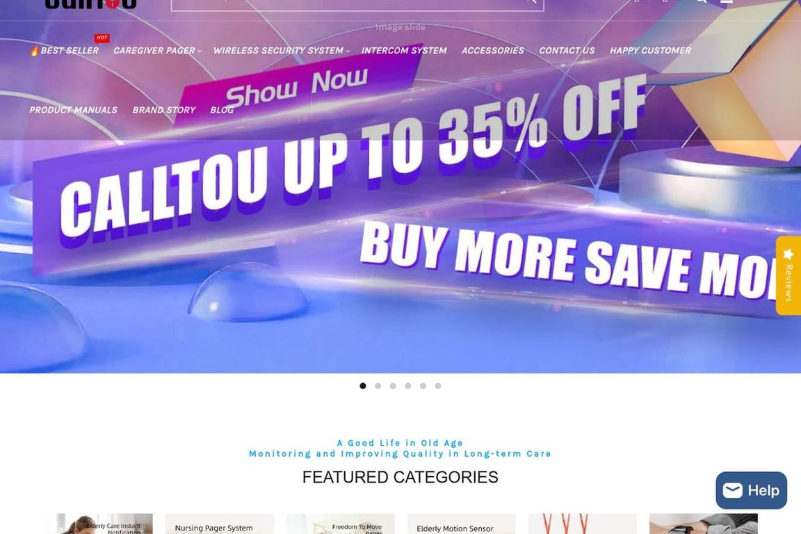 CallToU homepage