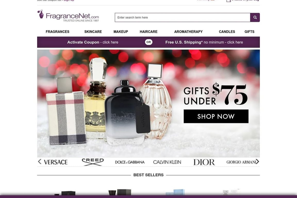 Fragrancenet hot sale