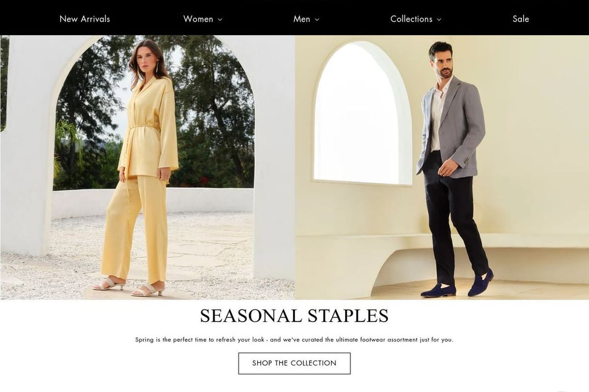 Aquatalia homepage