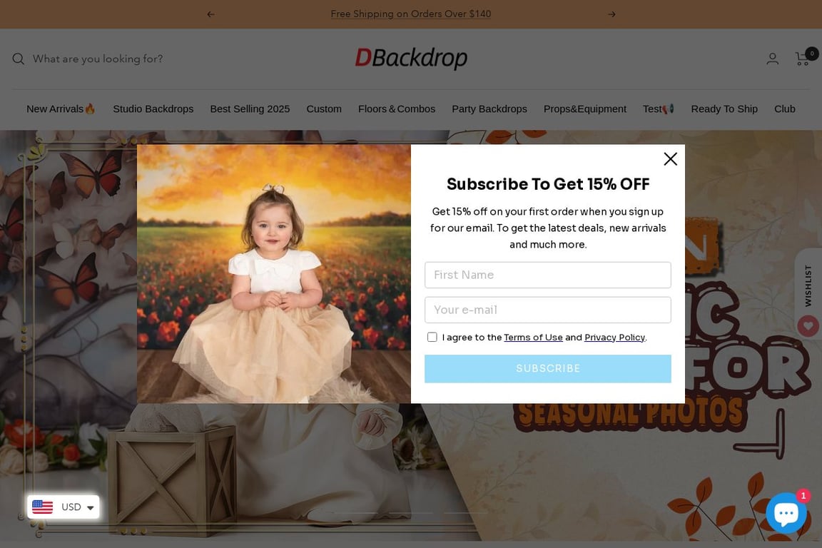 Ombreprom homepage