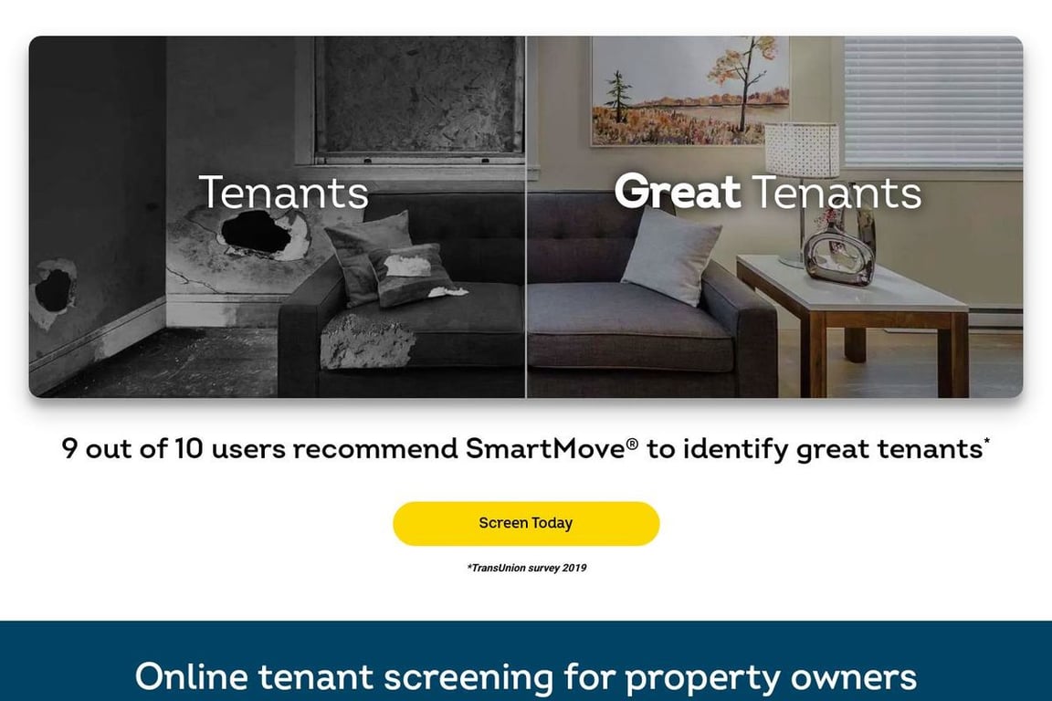 TransUnion | MySmartMove.com Preferred homepage