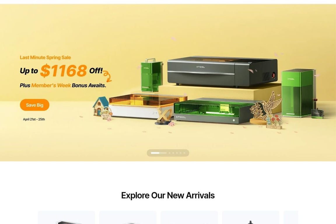 XTool homepage