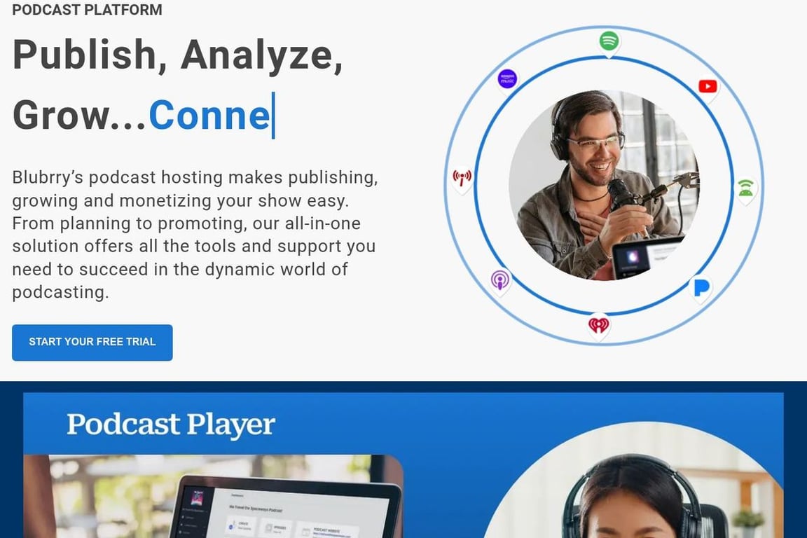 Blubrry homepage