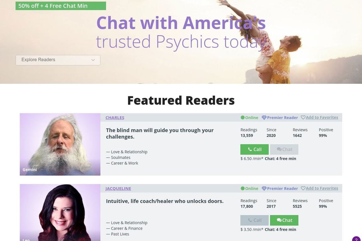 Life Reader homepage