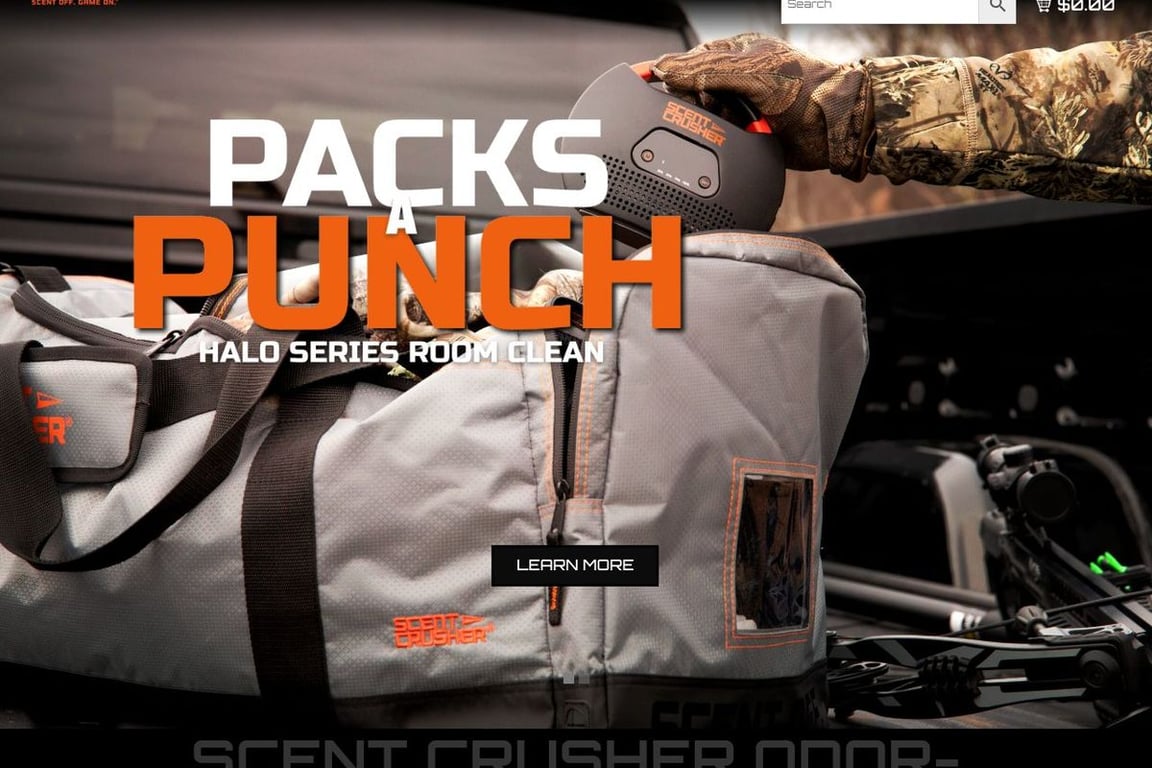 Scent Crusher homepage
