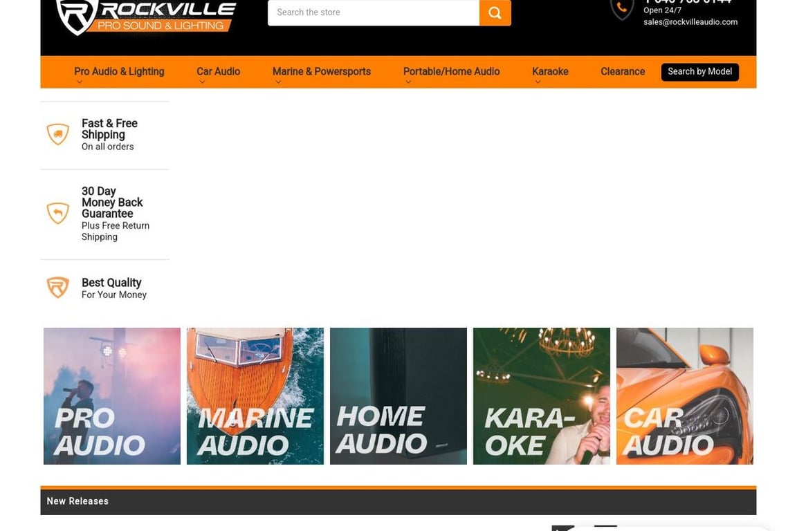 Rockville homepage