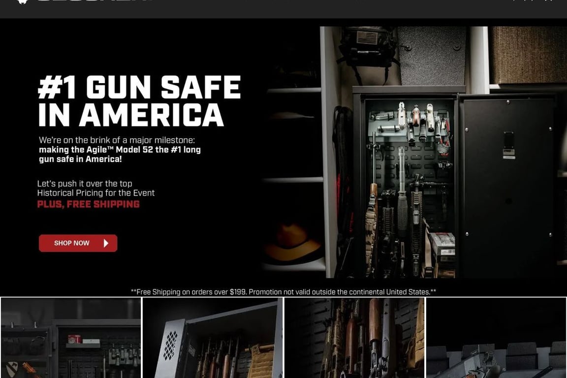 SecureIt Gun Storage homepage